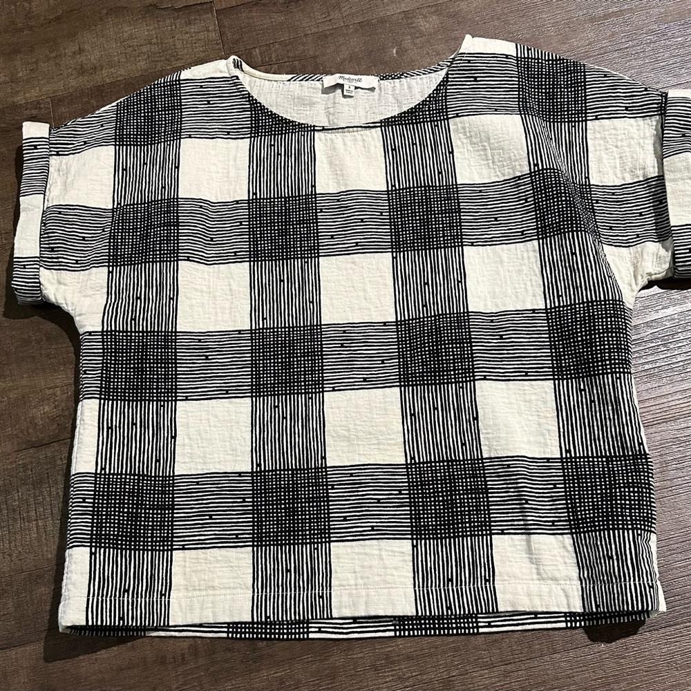 Madewell Boxy Crop